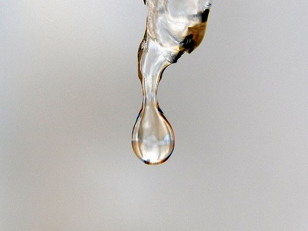 Clear crystal water surface representing focus and mental clarity